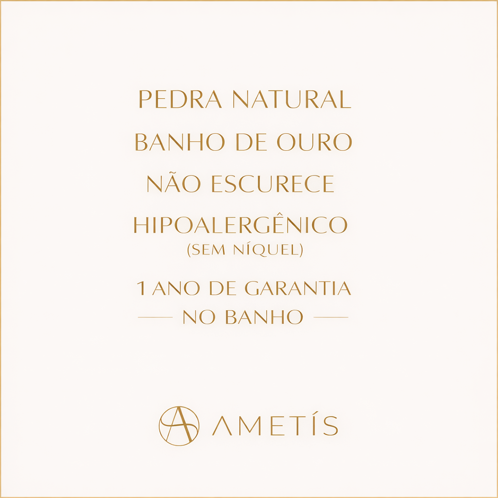 Anel Harper em Amazonita Verde e Selenita | Ametís