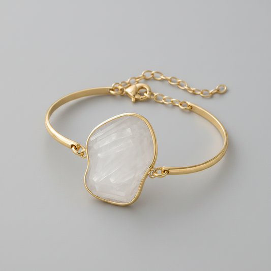 Pulseira Chanel em Selenita | Ametís