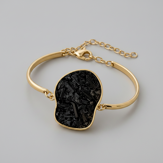 Pulseira Chanel em Turmalina Negra | Ametís