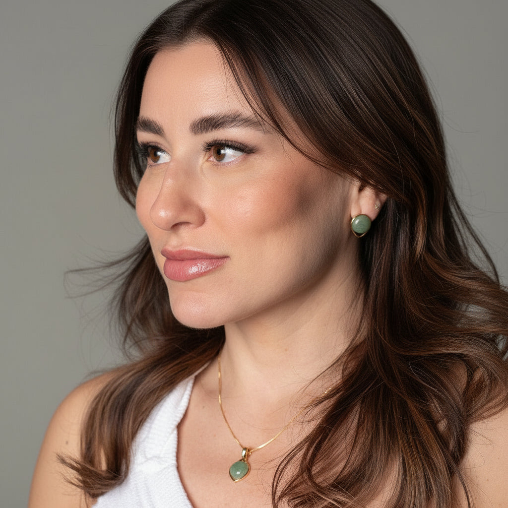Colar Giuliana em Quartzo Verde | Ametís
