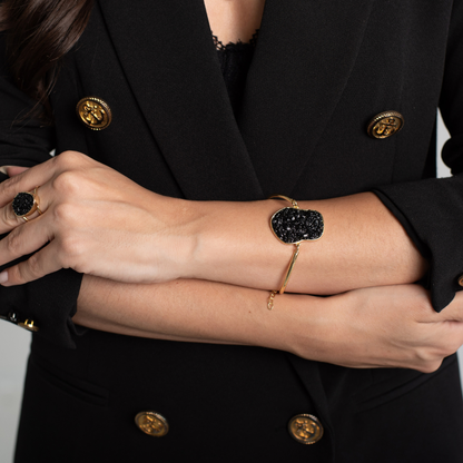 Pulseira Chanel em Turmalina Negra | Ametís