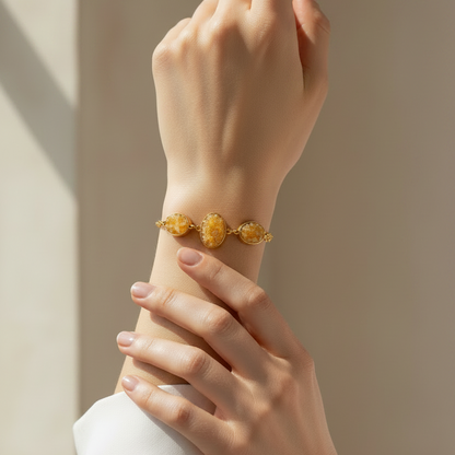 Pulseira Martina em Citrino| Ametís