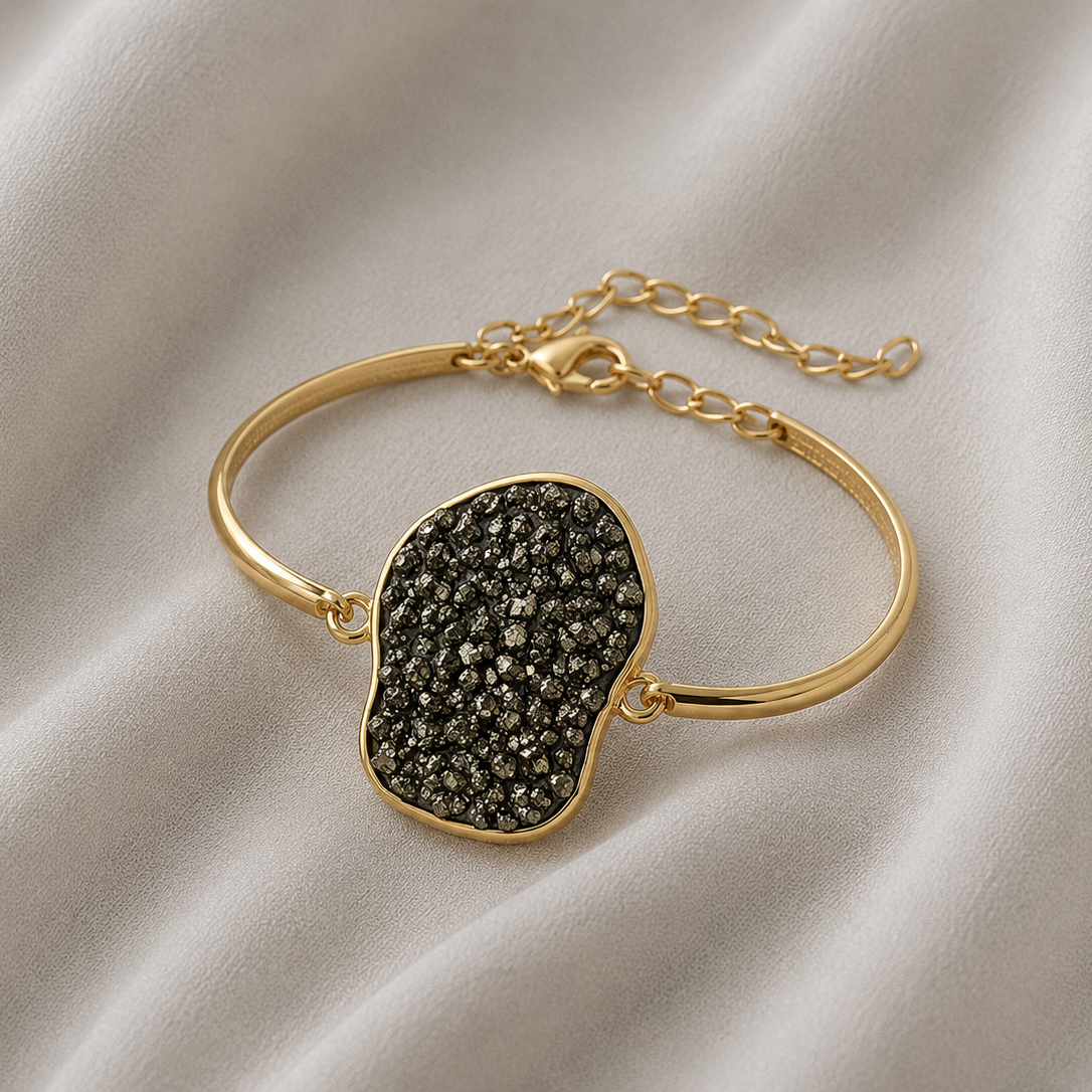 Pulseira Chanel em Pirita Natural | Ametís