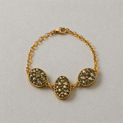 Pulseira Martina em Pirita | Ametís
