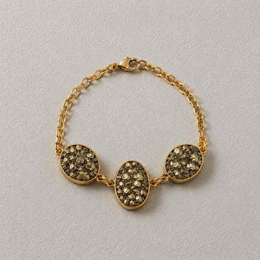 Pulseira Martina em Pirita | Ametís