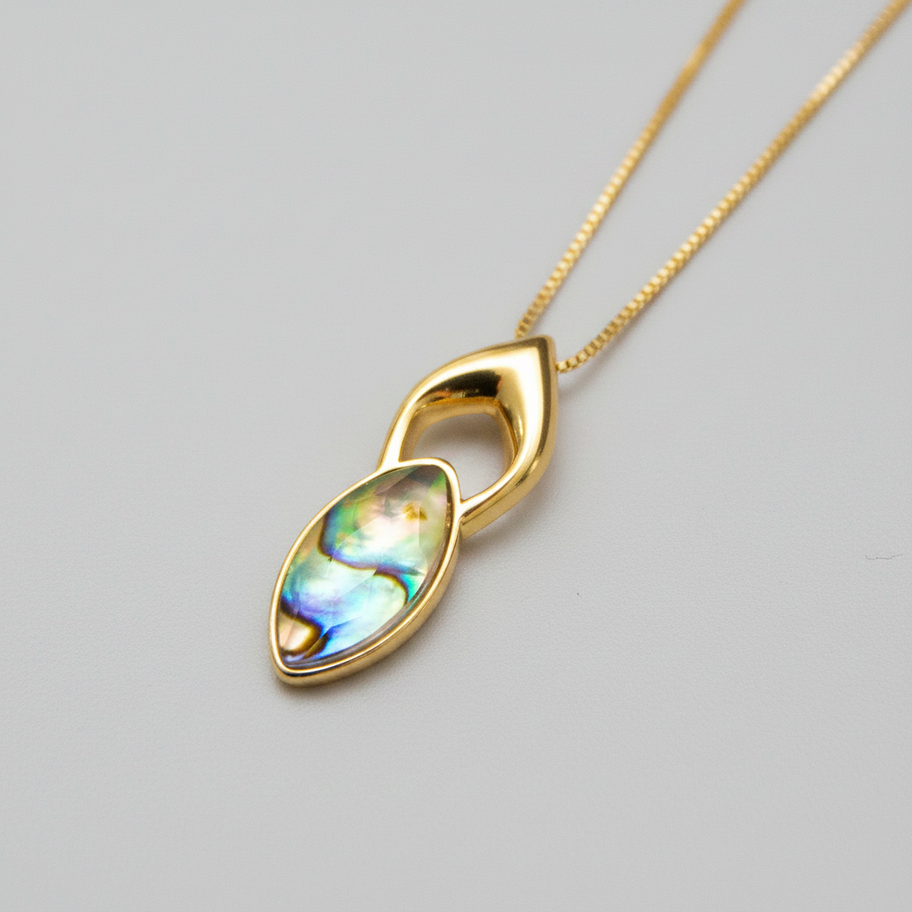 Colar Joana em Abalone | Ametís