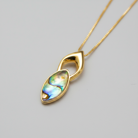 Colar Joana em Abalone | Ametís